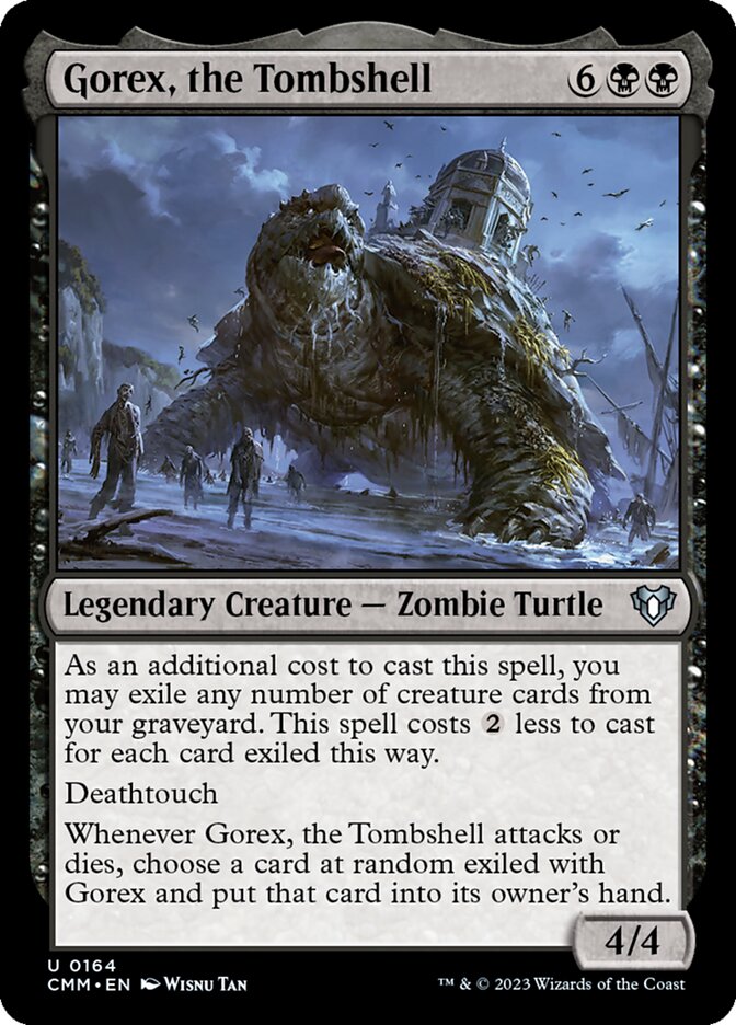 Gorex, the Tombshell 164 - Commander Masters MTG card