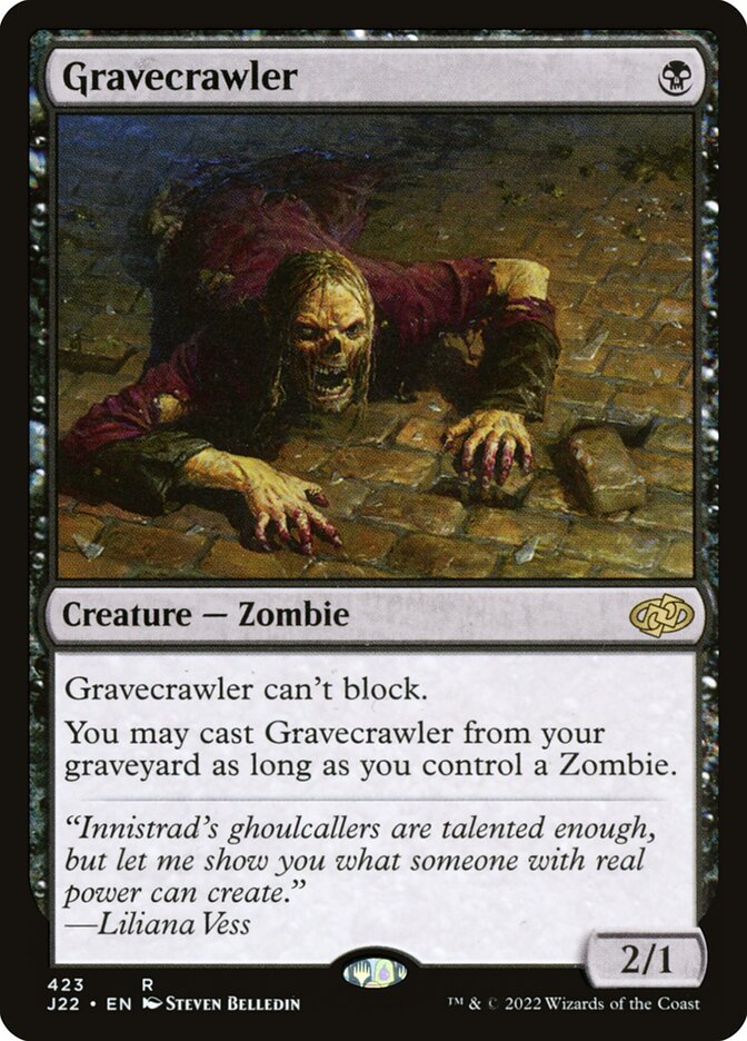 Gravecrawler 423 - Jumpstart 2022 MTG card