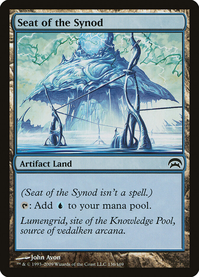 Seat of the Synod 136 - Planechase MTG card