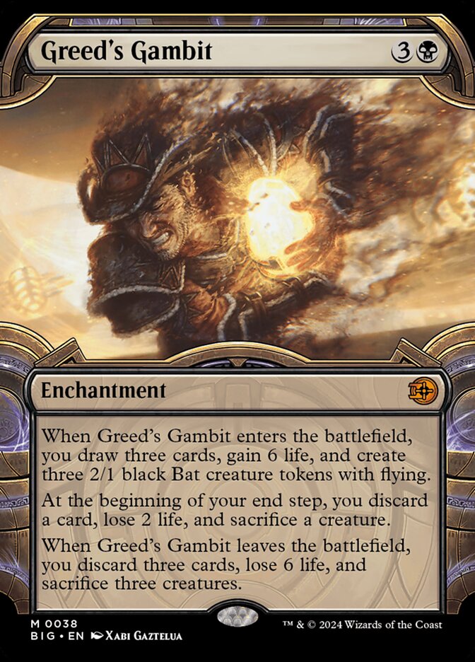 Greed's Gambit 38 - The Big Score MTG card