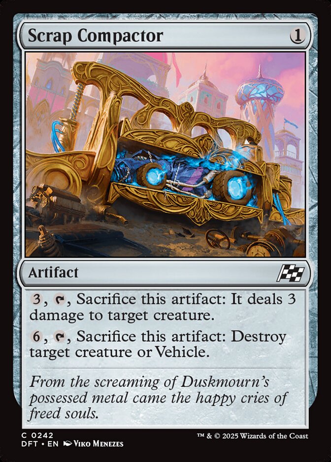 Scrap Compactor 242 - Aetherdrift MTG card
