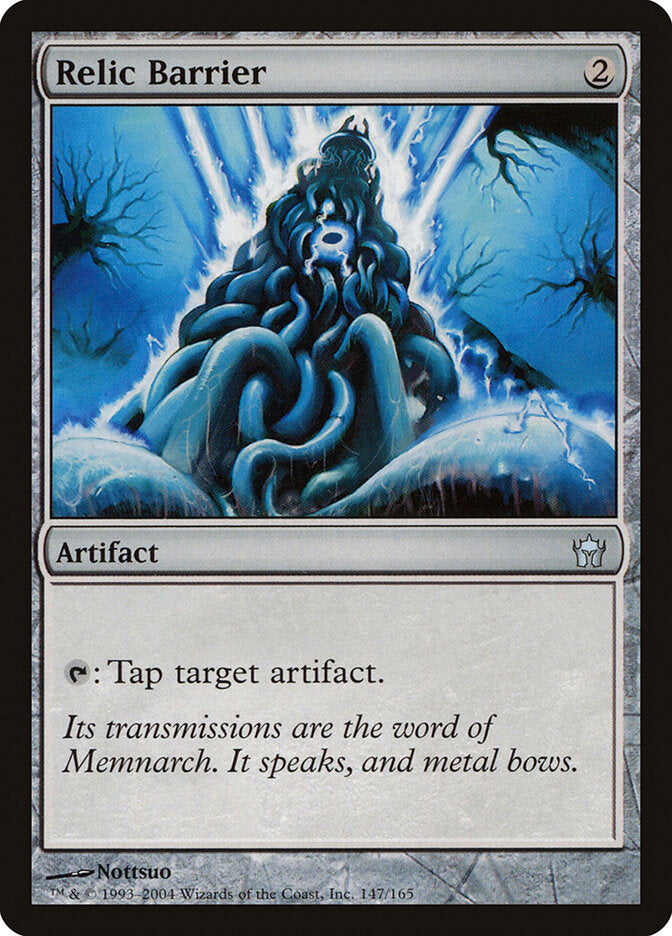 Relic Barrier 147 - Fifth Dawn MTG card