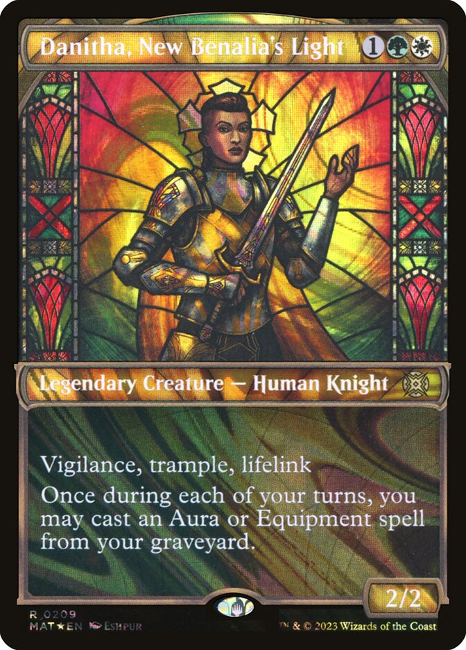 Danitha, New Benalia's Light 209 - March of the Machine: The Aftermath MTG card
