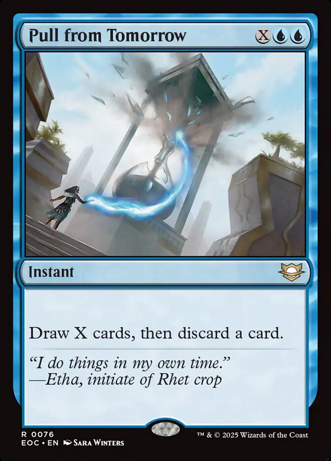 Pull from Tomorrow 76 - Edge of Eternities Commander MTG card