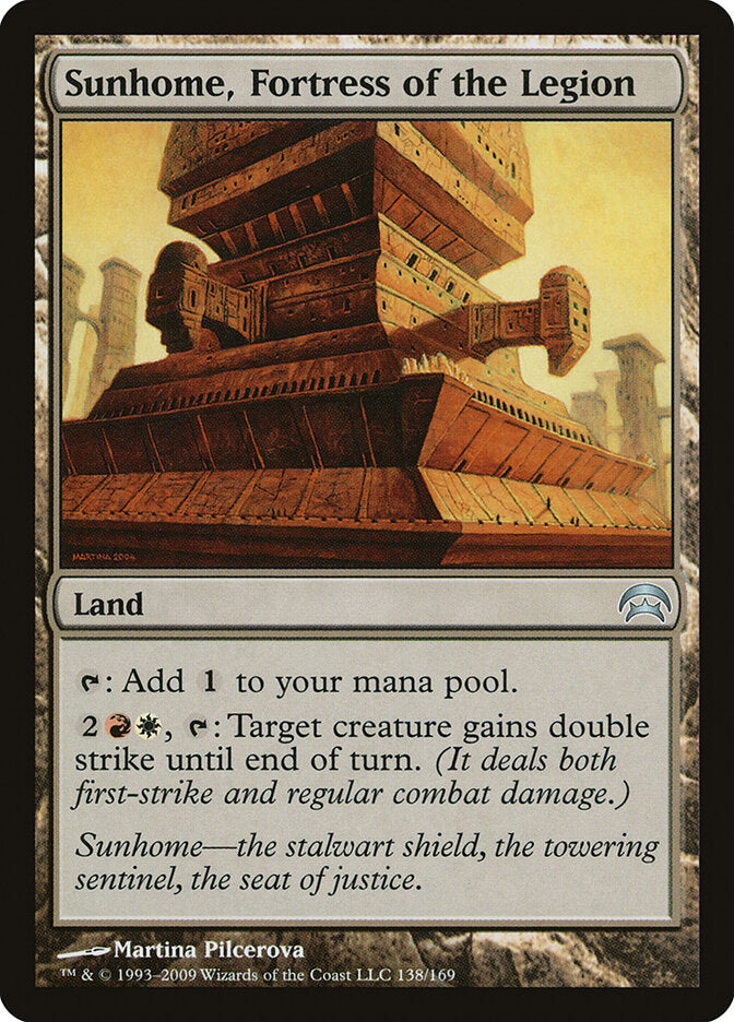 Sunhome, Fortress of the Legion 138 - Planechase MTG card
