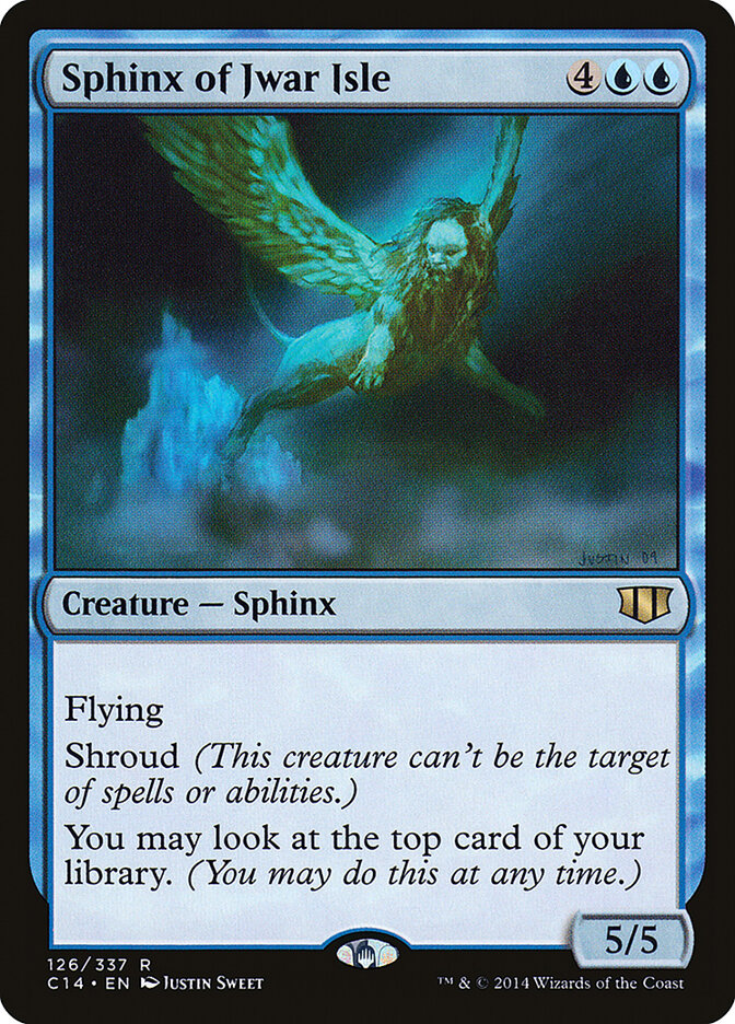 Sphinx of Jwar Isle 126 - Commander 2014 MTG card