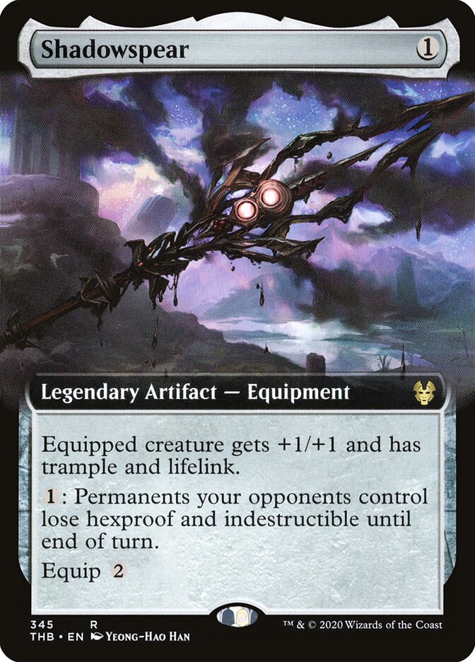 Shadowspear 345 - Theros Beyond Death MTG card