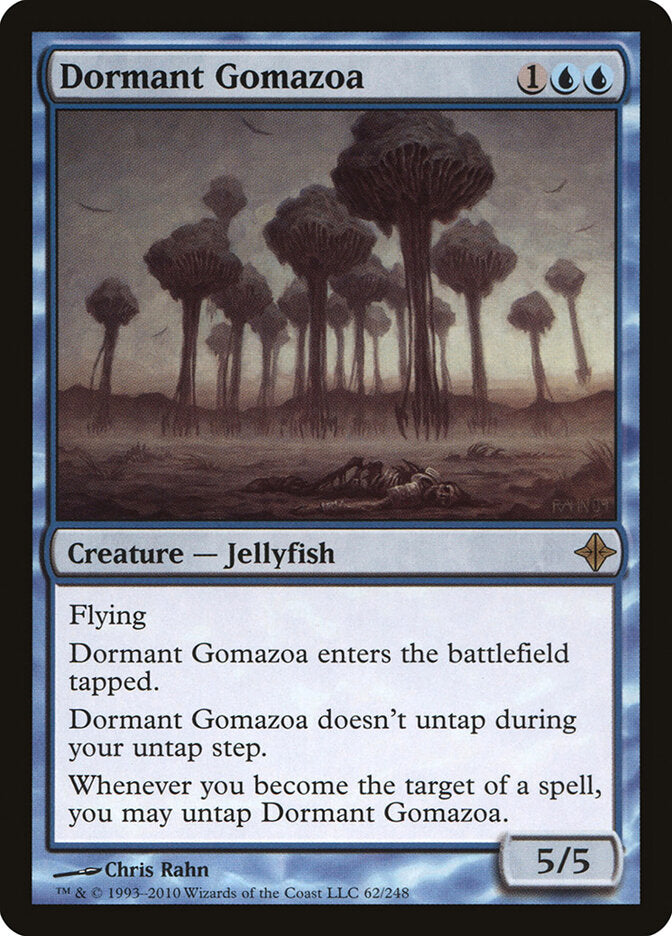 Dormant Gomazoa 62 - Rise of the Eldrazi MTG card