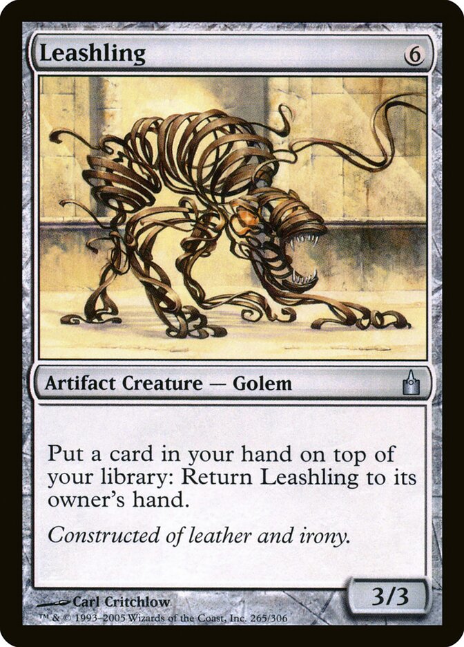 Leashling 265 - Ravnica: City of Guilds MTG card
