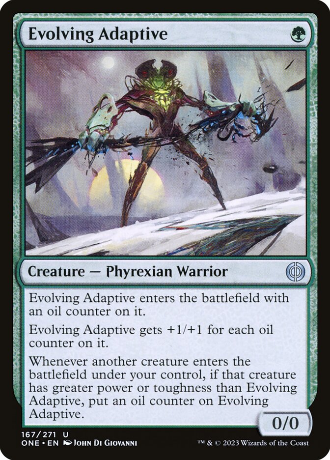 Evolving Adaptive 167 - Phyrexia: All Will Be One MTG card