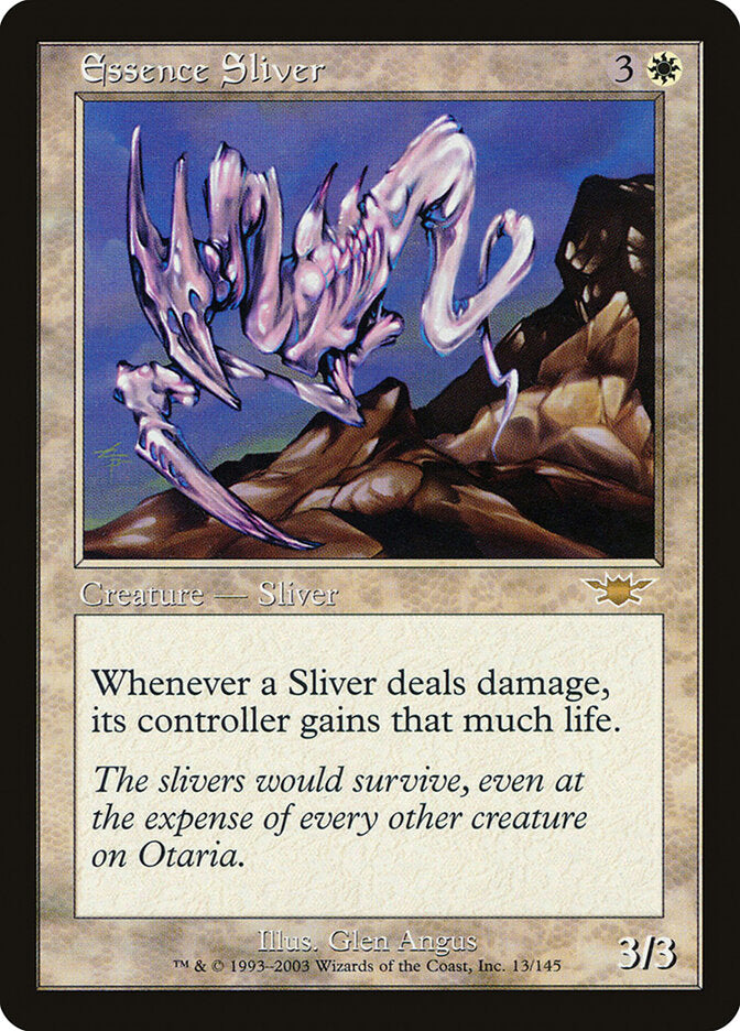 Essence Sliver 13 - Legions MTG card