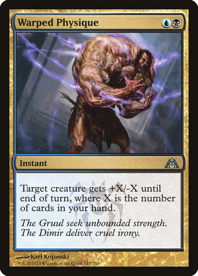 Warped Physique 117 - Dragon's Maze MTG card