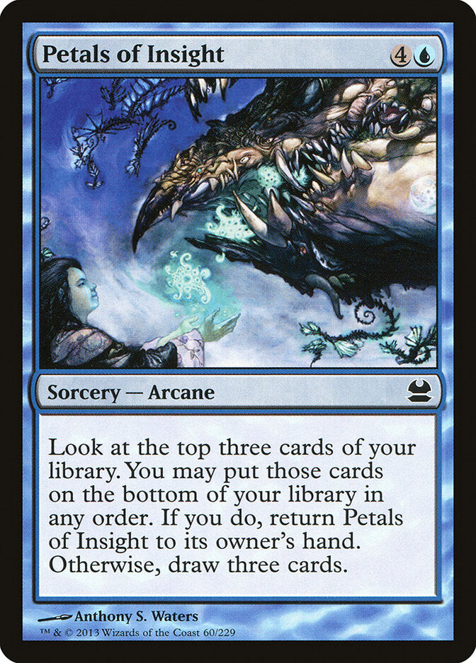 Petals of Insight 60 - Modern Masters MTG card
