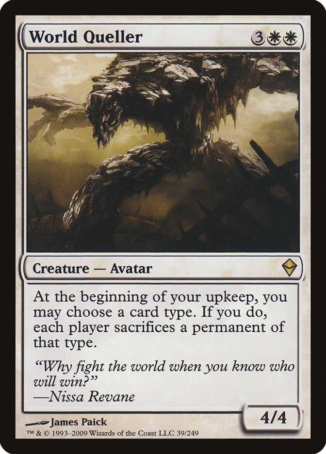 World Queller 39 - Zendikar MTG card