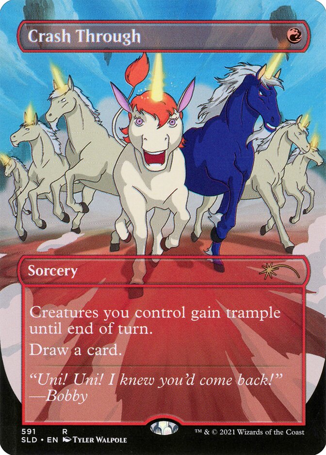 Crash Through 591 - Secret Lair Drop MTG card