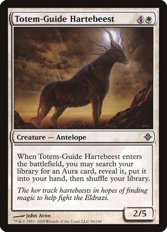 Totem-Guide Hartebeest 50 - Rise of the Eldrazi MTG card