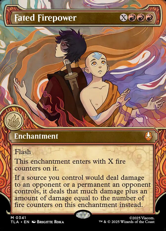 Fated Firepower 341 - Avatar: The Last Airbender MTG card