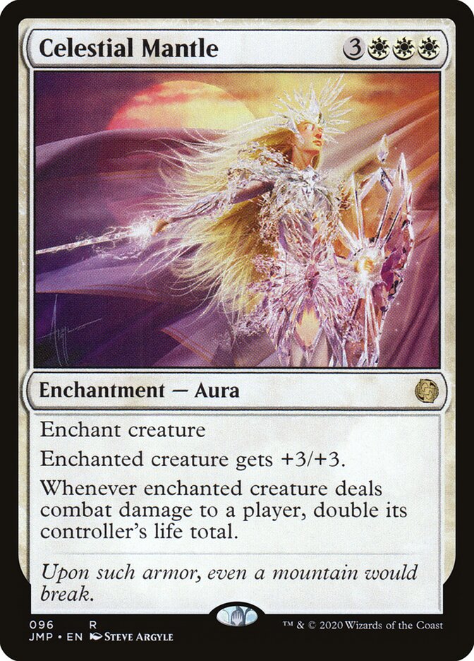 Celestial Mantle 96 - Jumpstart MTG card