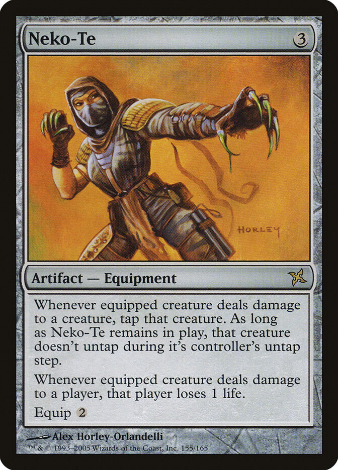Neko-Te 155 - Betrayers of Kamigawa MTG card