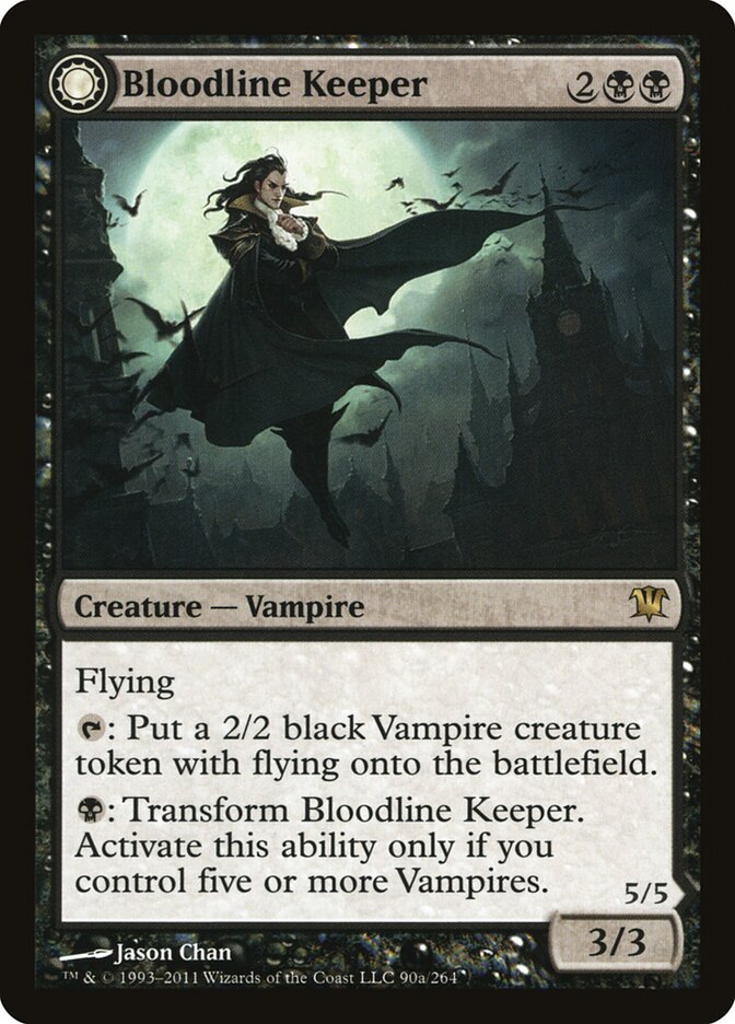 Bloodline Keeper // Lord of Lineage 90 - Innistrad MTG card
