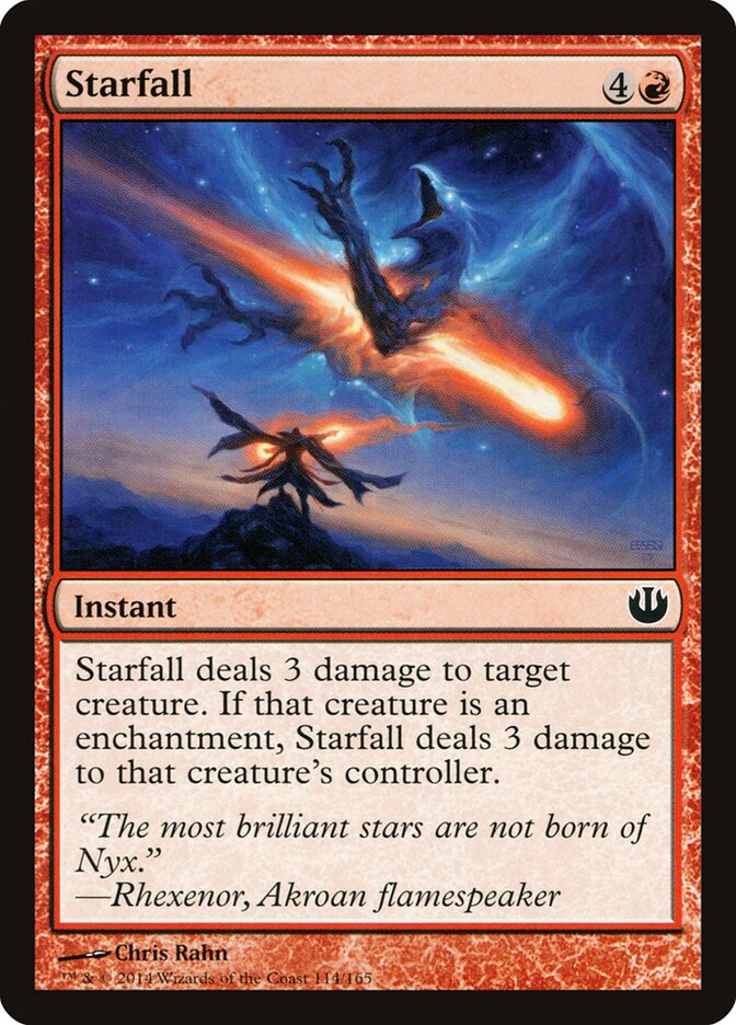 Starfall 114 - Journey into Nyx MTG card