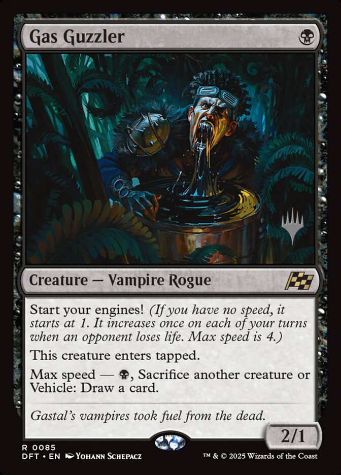 Gas Guzzler 85p - Aetherdrift Promos MTG card