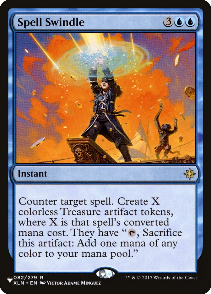 Spell Swindle XLN-82 - The List MTG card