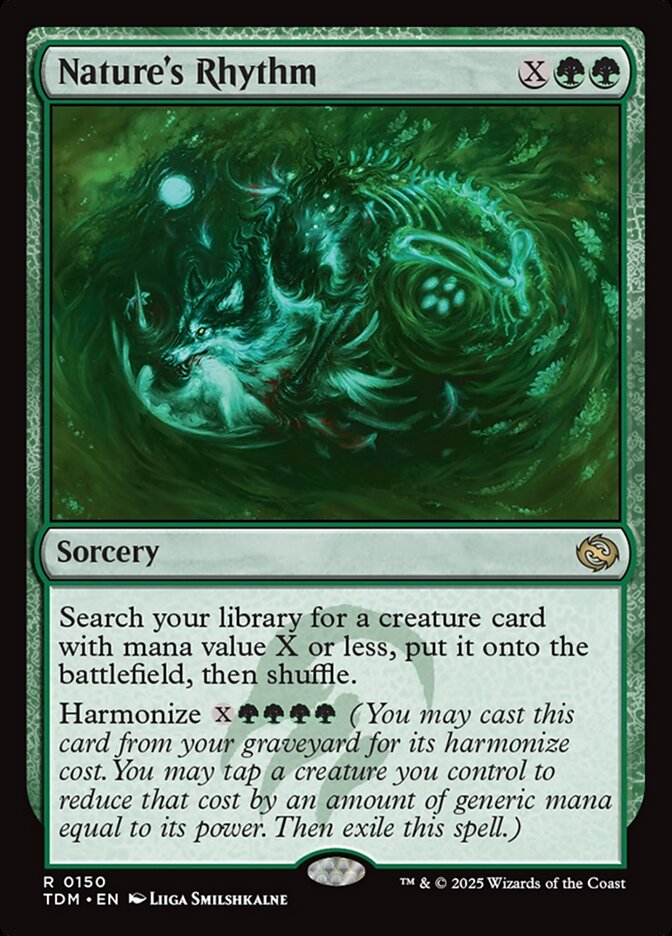Nature's Rhythm 150 - Tarkir: Dragonstorm MTG card