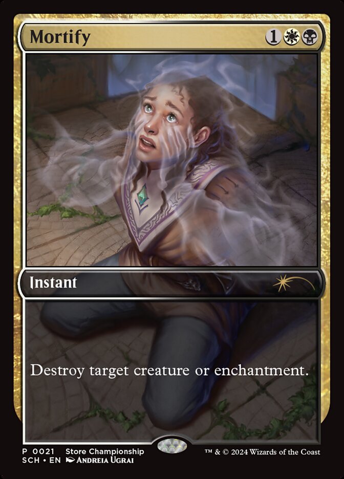 Mortify 21 - Store Championships MTG card