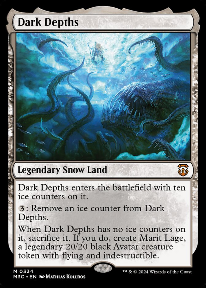 Dark Depths 334 - Modern Horizons 3 Commander MTG card