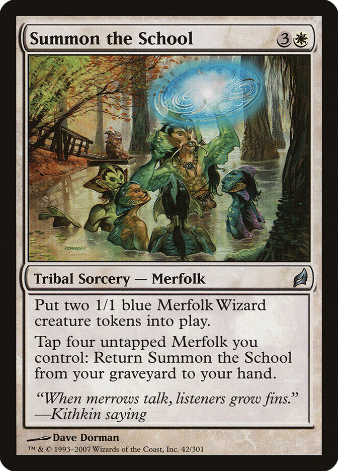Summon the School 42 - Lorwyn MTG card