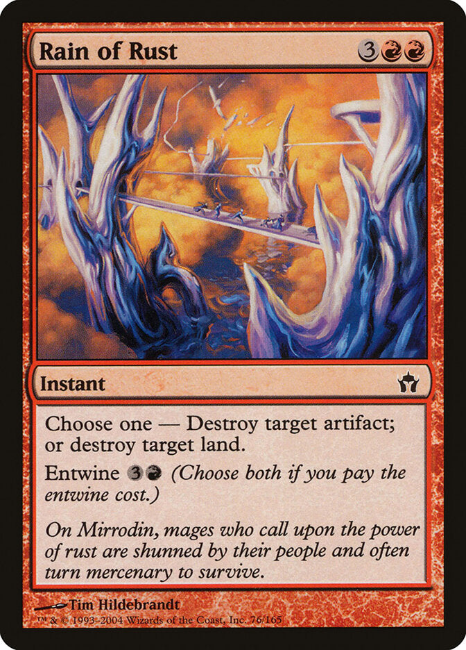 Rain of Rust 76 - Fifth Dawn MTG card