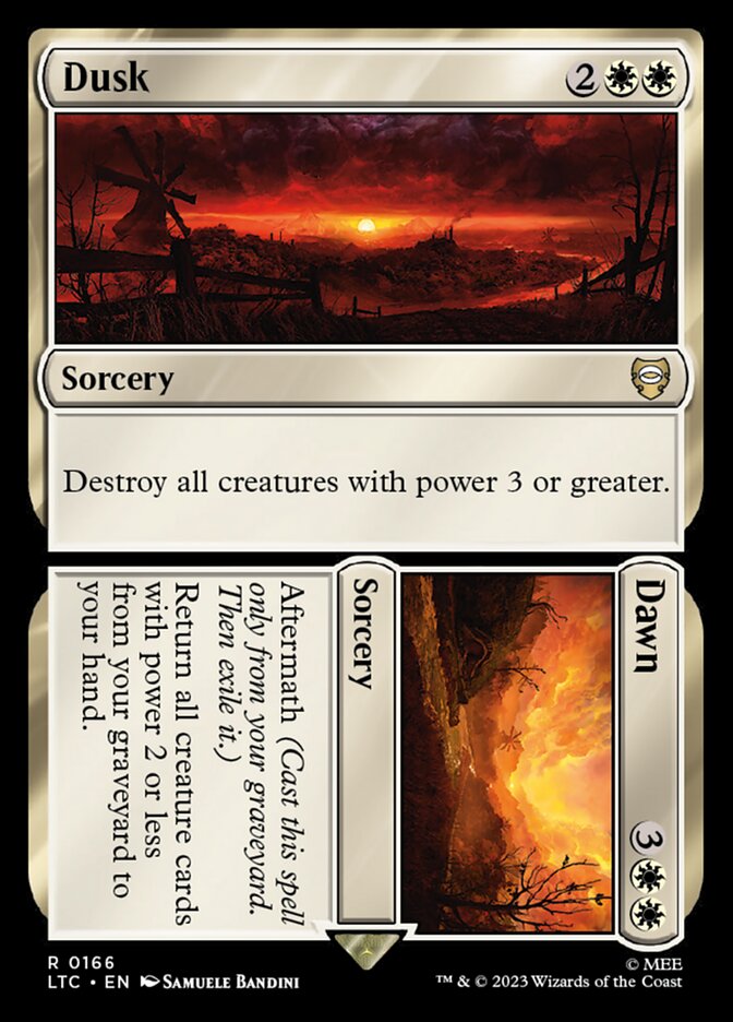 Dusk // Dawn 166 - Tales of Middle-earth Commander MTG card