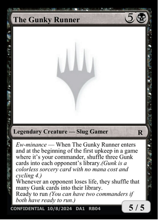 The Gunky Runner RB04 - Unknown Event MTG card