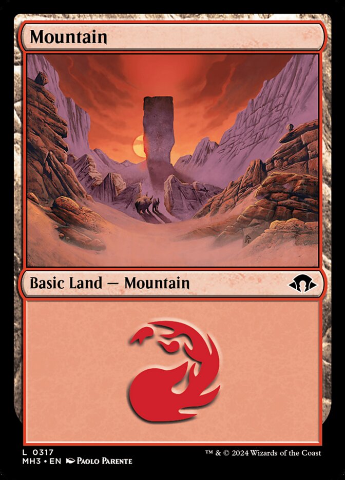 Mountain 317 - Modern Horizons 3 MTG card