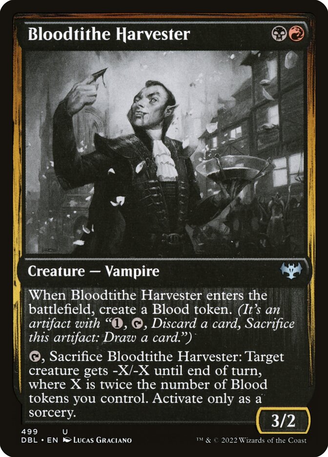 Bloodtithe Harvester 499 - Innistrad: Double Feature MTG card