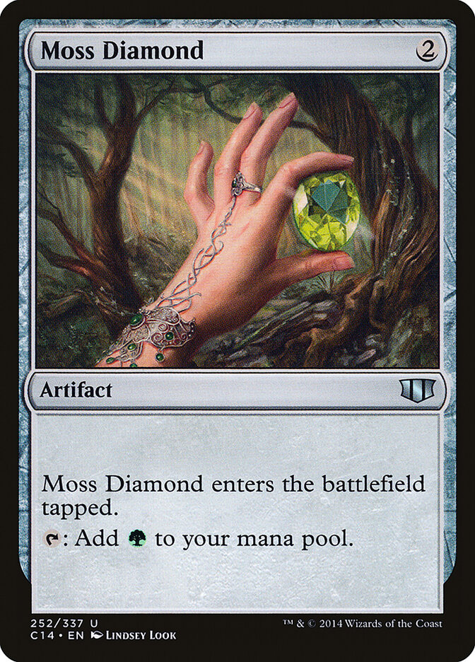 Moss Diamond 252 - Commander 2014 MTG card