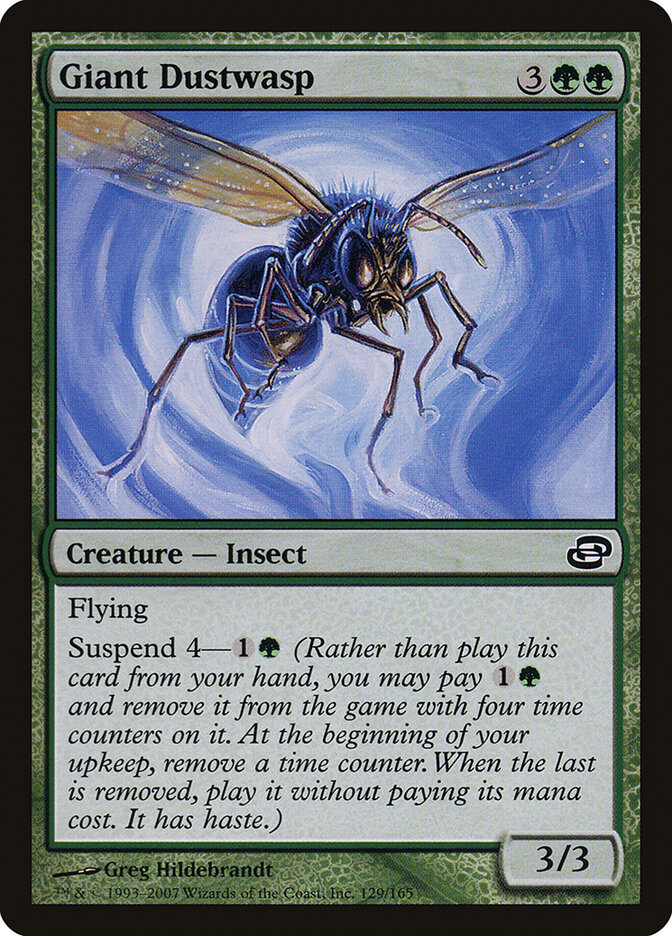 Giant Dustwasp 129 - Planar Chaos MTG card