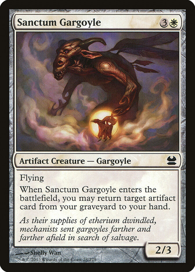 Sanctum Gargoyle 28 - Modern Masters MTG card