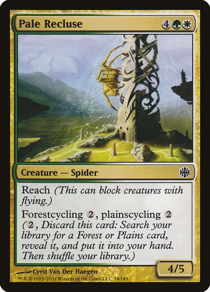 Pale Recluse 74 - Alara Reborn MTG card