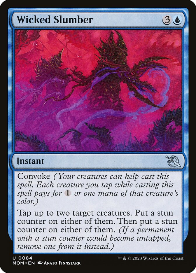 Wicked Slumber 84 - March of the Machine MTG card