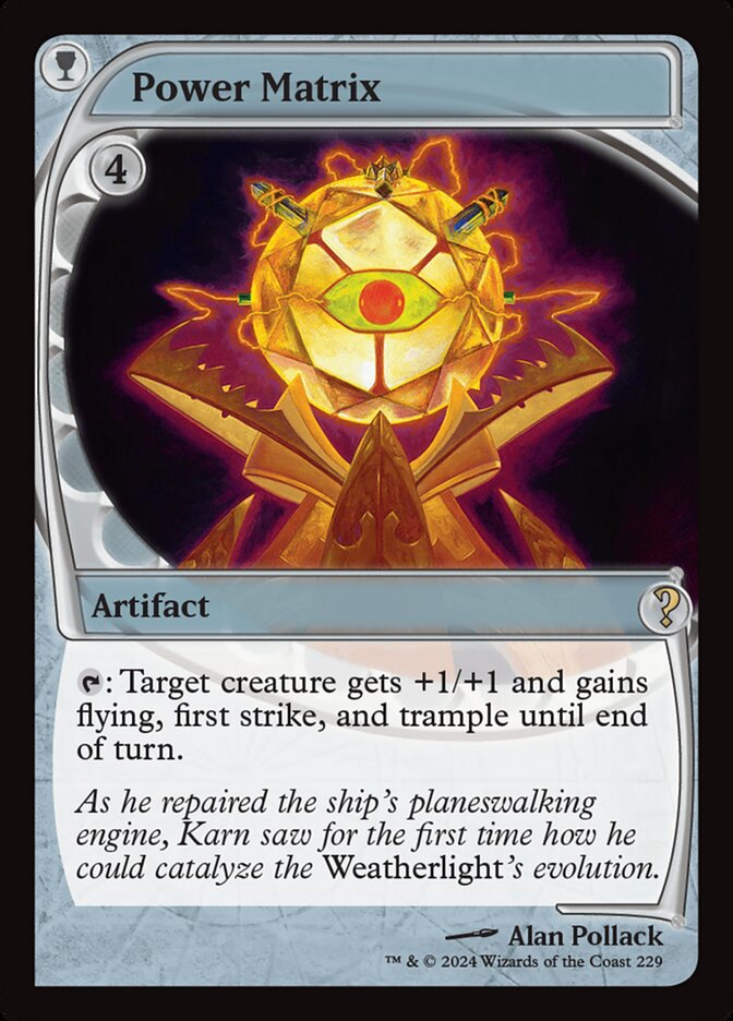 Power Matrix 229 - Mystery Booster 2 MTG card
