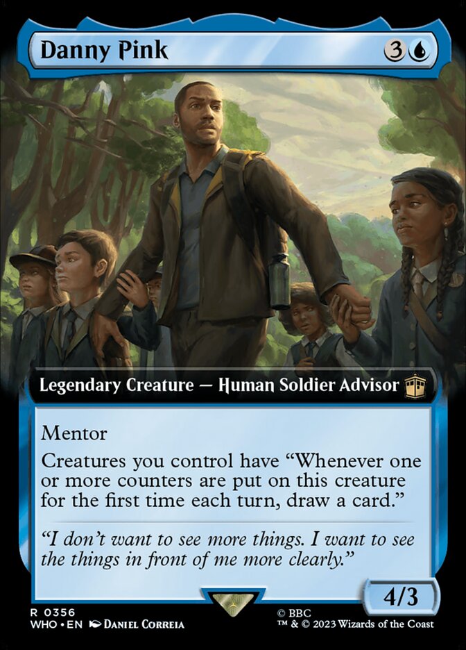 Danny Pink 356 - Doctor Who MTG card