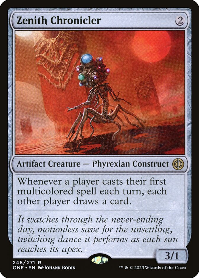 Zenith Chronicler 246 - Phyrexia: All Will Be One MTG card
