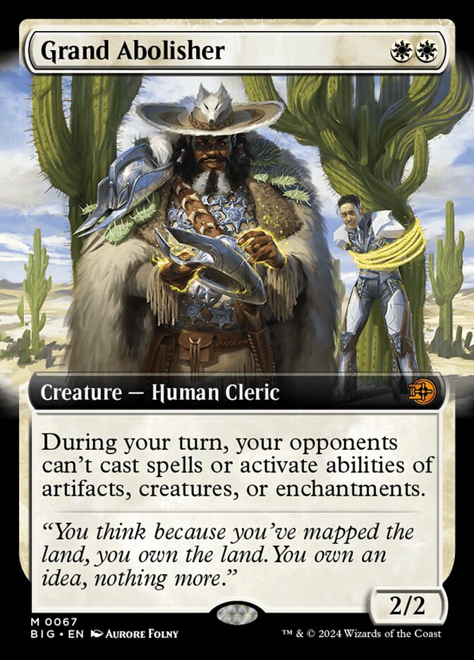 Grand Abolisher 67 - The Big Score MTG card