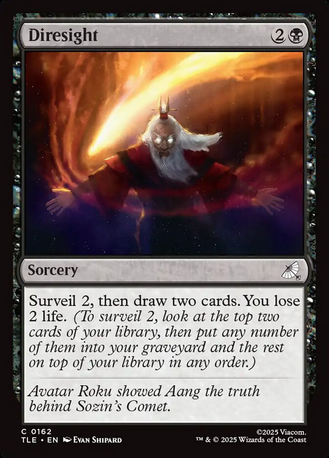 Diresight 162 - Avatar: The Last Airbender Eternal MTG card