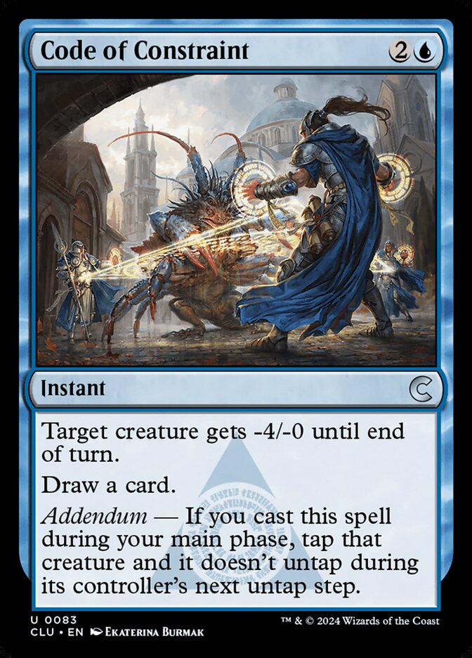 Code of Constraint 83 - Ravnica: Clue Edition MTG card