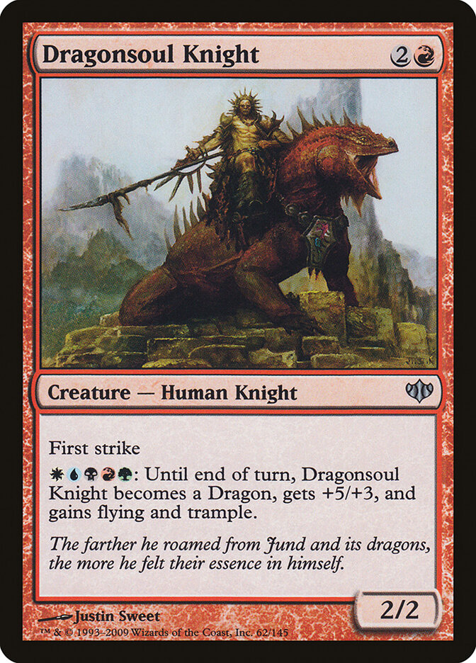 Dragonsoul Knight 62 - Conflux MTG card