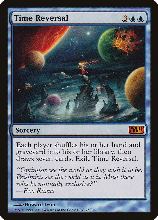 Time Reversal 75 - Magic 2011 MTG card