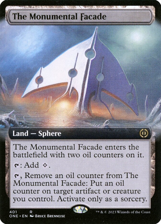 The Monumental Facade 401 - Phyrexia: All Will Be One MTG card